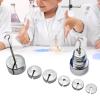 Metal Slotted Weights Set with Holder and Case, 6 Weights, Total 350g view 2