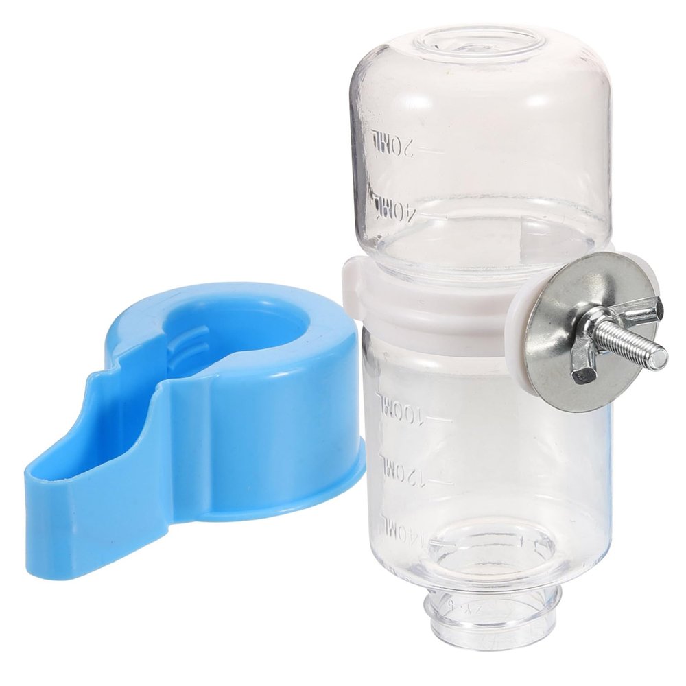 PartyKindom Automatic Bird Water Dispenser, Sturdy Plastic, for Cages