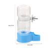 PartyKindom Automatic Bird Water Dispenser, Sturdy Plastic, for Cages view 2