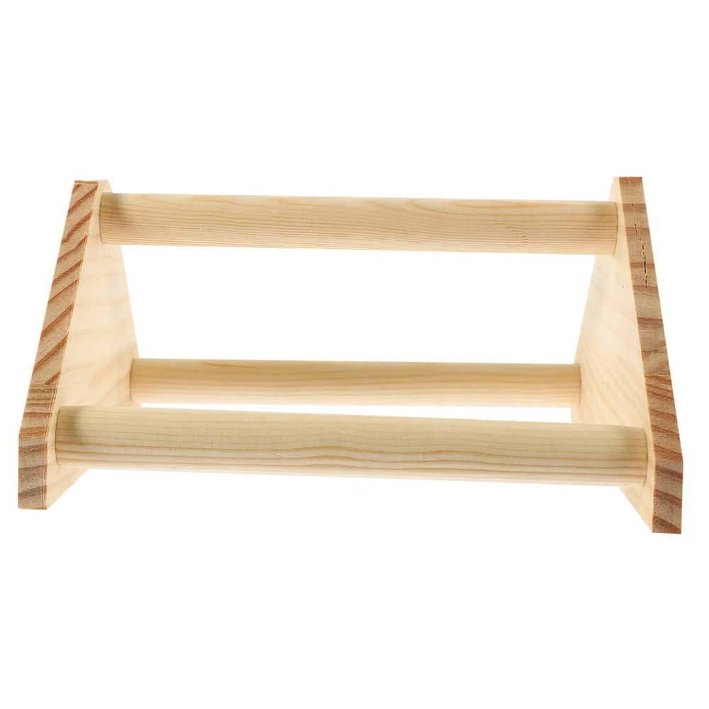 EXAOMBLE Wooden Parakeet Perch