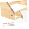 EXAOMBLE Wooden Parakeet Perch view 2