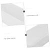 HOMOBABE 10-Pack Pigeon Feeders with Splash Guard, White Plastic view 4