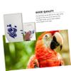 Toddmomy 5-Pack Round Plastic Parrot Bowls for Bird Cages, White view 3