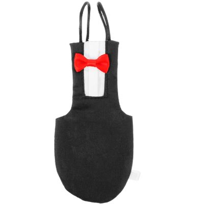 iplusmile Reusable Washable Parrot Flight Suit - Black