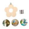 GALPADA Bird Stand with Stainless Steel Feeder and Play Platform view 3