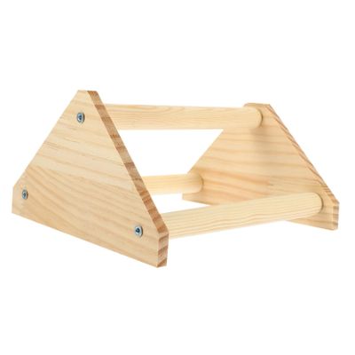 WEKAMOS Wooden Parrot Stand