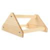 WEKAMOS Wooden Parrot Stand view 1