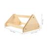 WEKAMOS Wooden Parrot Stand view 2