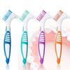 Heanvmyss Portable Denture Cleaning Brushes, 4-Pack view 1