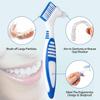 Heanvmyss Portable Denture Cleaning Brushes, 4-Pack view 4