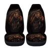 Xoenoiee Car Seat Cover with Horse Dreamcatcher Pattern view 1