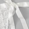 Women's Sexy Plus-Size Floral Embroidery Lingerie Set with Underwire Bra and G-String view 4