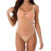 Generic Plus-Size Lace Babydoll Lingerie with Cotton Thong view 1