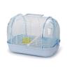 Transparent Portable Bird Carrier, Blue, Small view 1