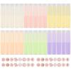 Ktxaby 30-Pack 4 g Refillable Lip Balm Tubes with Stickers, DIY Cosmetic Containers for Travel, 6 Colors view 1