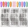 PH PandaHall 3-Piece Floral Nail Stamping Plate Set, 36 Patterns view 1