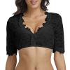 Women's Sexy 2-Piece Lingerie Set with Transparent Mesh, Heart and Leopard Print view 1