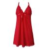 Generic Women's Sexy Lace Lingerie Set with Babydoll and 2 Wrist Cuffs view 2