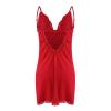 Generic Women's Sexy Lace Lingerie Set with Babydoll and 2 Wrist Cuffs view 4