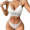 Generic Women's Sexy Lingerie Babydoll Set with Push-Up Bra and Thong view 1