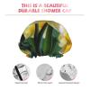 Daffodil Flower Reusable Waterproof Shower Cap view 4