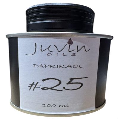 #25 JUVIN Paprikal MILD, Paprikal, 100 ml in Tinplate Can, Single-Variety and Untreated