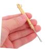 Portable, Lightweight Gold Ear Spoon in Stainless Steel and Brass view 4