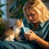 Puppy Nursing Bottle, Pet Milk Feeder for Cats, Puppies & Kittens, Multiple Nipples view 3