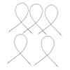 JEWEDECO 5-Pack Waxed Cord Eyeglass Straps, Non-Slip and Durable view 1