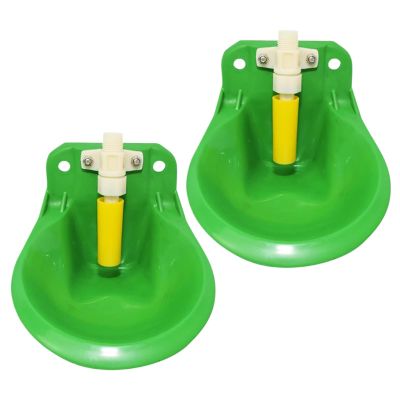 Automatic Livestock Waterer, 2-Pack, 600 ml, with Float Valve