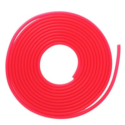 Haofy 5 m Aquarium Air Tube, Thick Silicone Hose, Transparent/Black/Yellow/Red