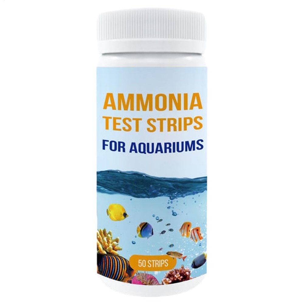 Ammonia Test Strips for Freshwater Aquariums - 50 Strips