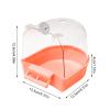 Transparent Bird Bath for Cages view 4