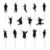 Graduation Cupcake Topper – Congratulations view 1