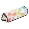 miaozhen 2-in-1 Hair Tool Organizer and Heat-Resistant Mat, Double-Layer Travel Case for Hot Tools, Curling Irons, Flat Irons and Hair Volumizers, Watercolor Abstract Splatter Ink, Multicolor view 1