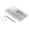 Eyeglass Repair Kit with Storage Box, 1,000 Assorted Screws and Pads view 1