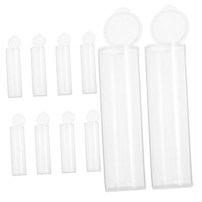 HEALSOPTHY 10-Piece Plastic Wipes Containers, Refillable Travel Wipe Cases