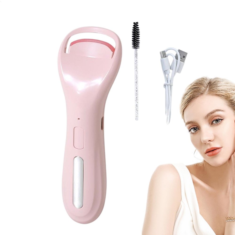 Electric Heated Eyelash Curler with 3 Temperature Settings
