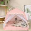 Indoor Cat House Bed | Princess Sleep House | Dog Kennel view 2