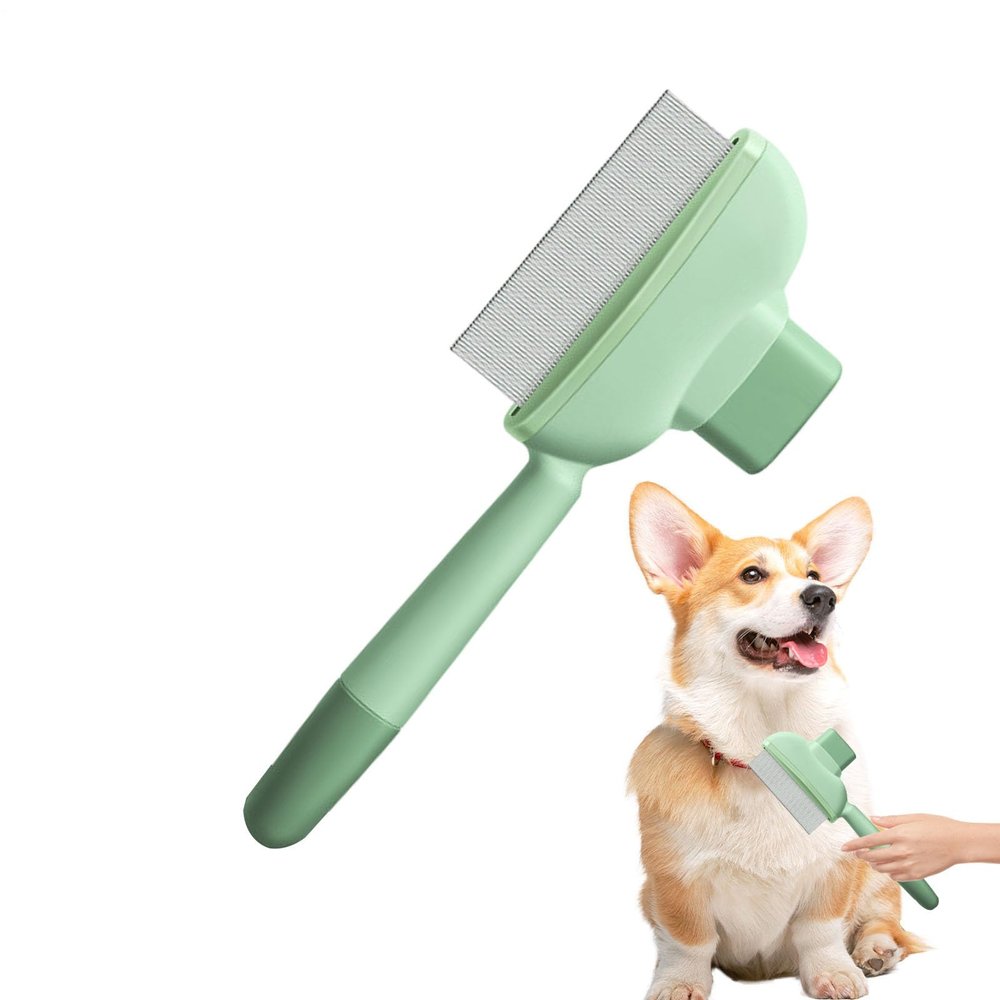 Flea Comb for Dogs and Puppies, Detangling Hair Brush