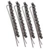 FRCOLOR Black Rhinestone Hairpins, 2 Pairs view 1