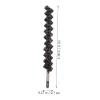FRCOLOR Black Rhinestone Hairpins, 2 Pairs view 2