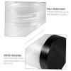 12-Pack 140 ml Black PET Plastic Cosmetic Jars view 3