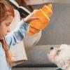 FVPKYUR Squeaky Dog Toy - Croissant Shape view 2