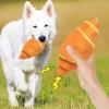 FVPKYUR Squeaky Dog Toy - Croissant Shape view 3