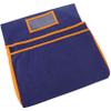 VILLFUL Removable Denim Chair Back Cover with Pocket, Orange view 1