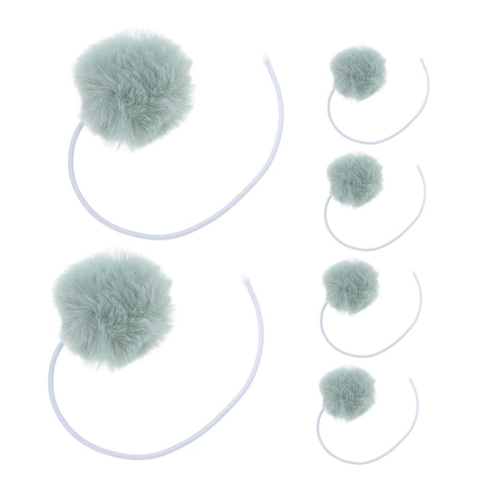 BUGUUYO 6-Piece Interactive Cat Toy Balls with Bell