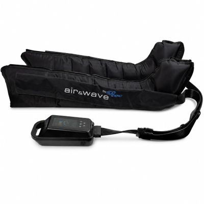 @tec air&wave Lymphatic Drainage Device for Legs, 8-Chamber Compression, 5 Modes