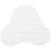 Thermoplastic Nasal Surgery Splint, White, Adjustable view 1