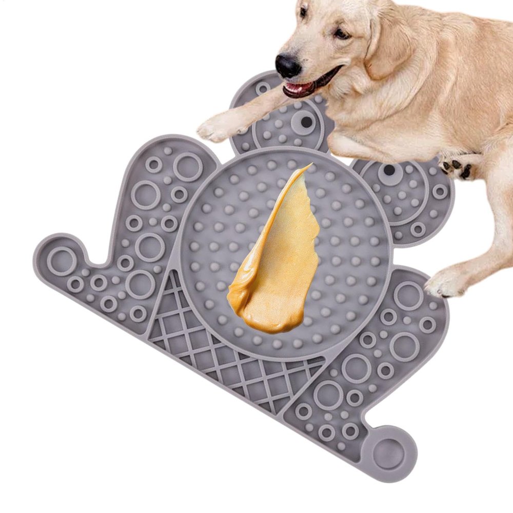 Silicone Dog Lick Mat - Frog Design